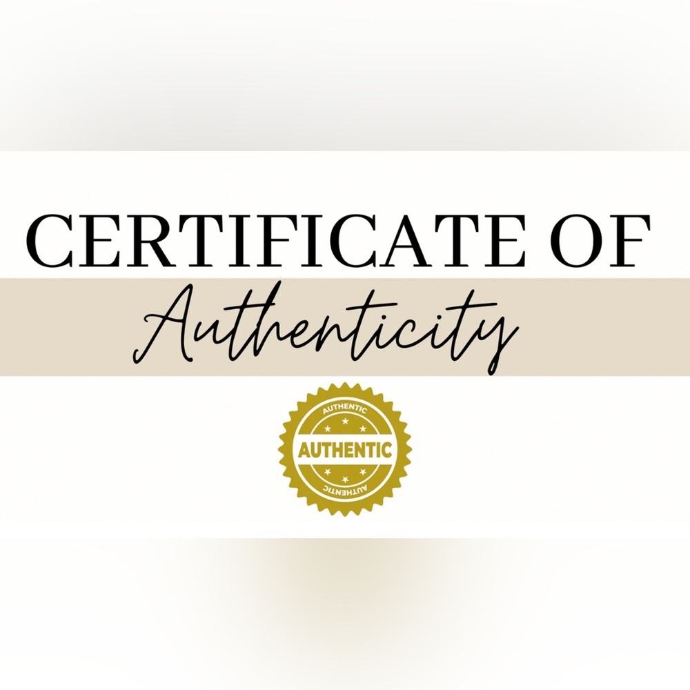 Certificate of Authenticity